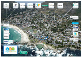 Camps bay map