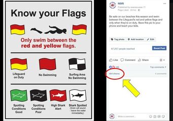 Flags post