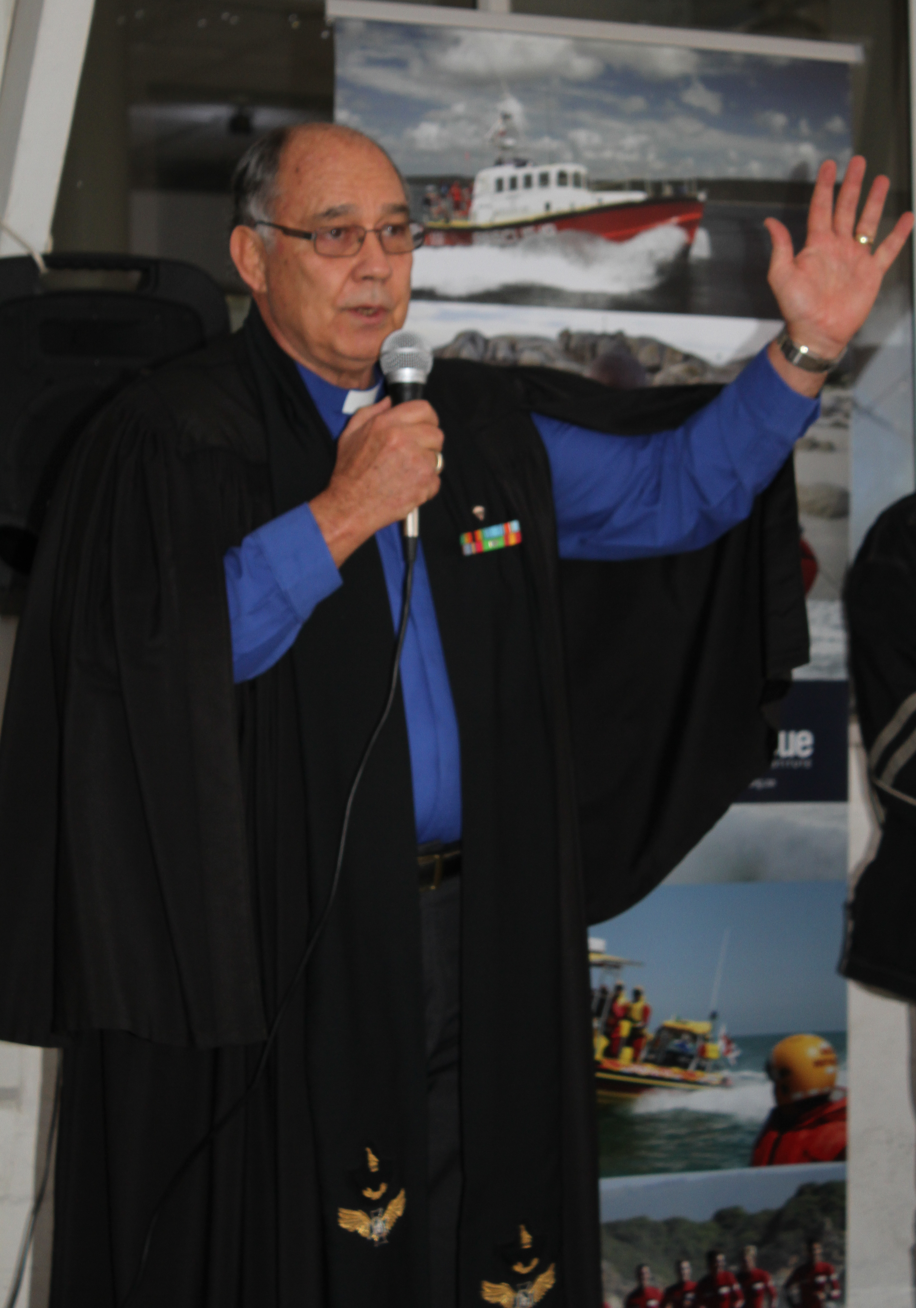 Rev Boetie van Schalkwyk Pic: Lynne Hauptfleisch